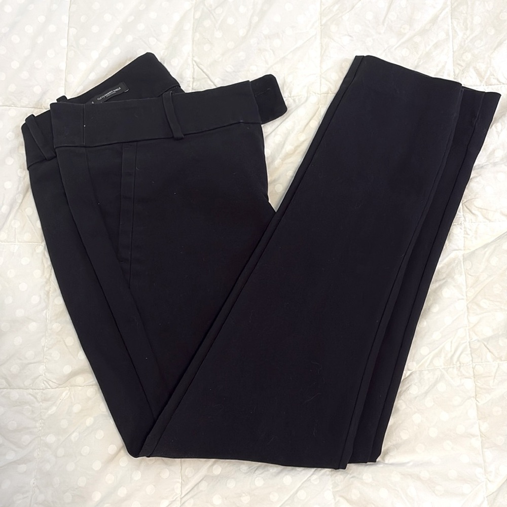 Loft Size 6 Black Curvy Skinny Ankle Pant